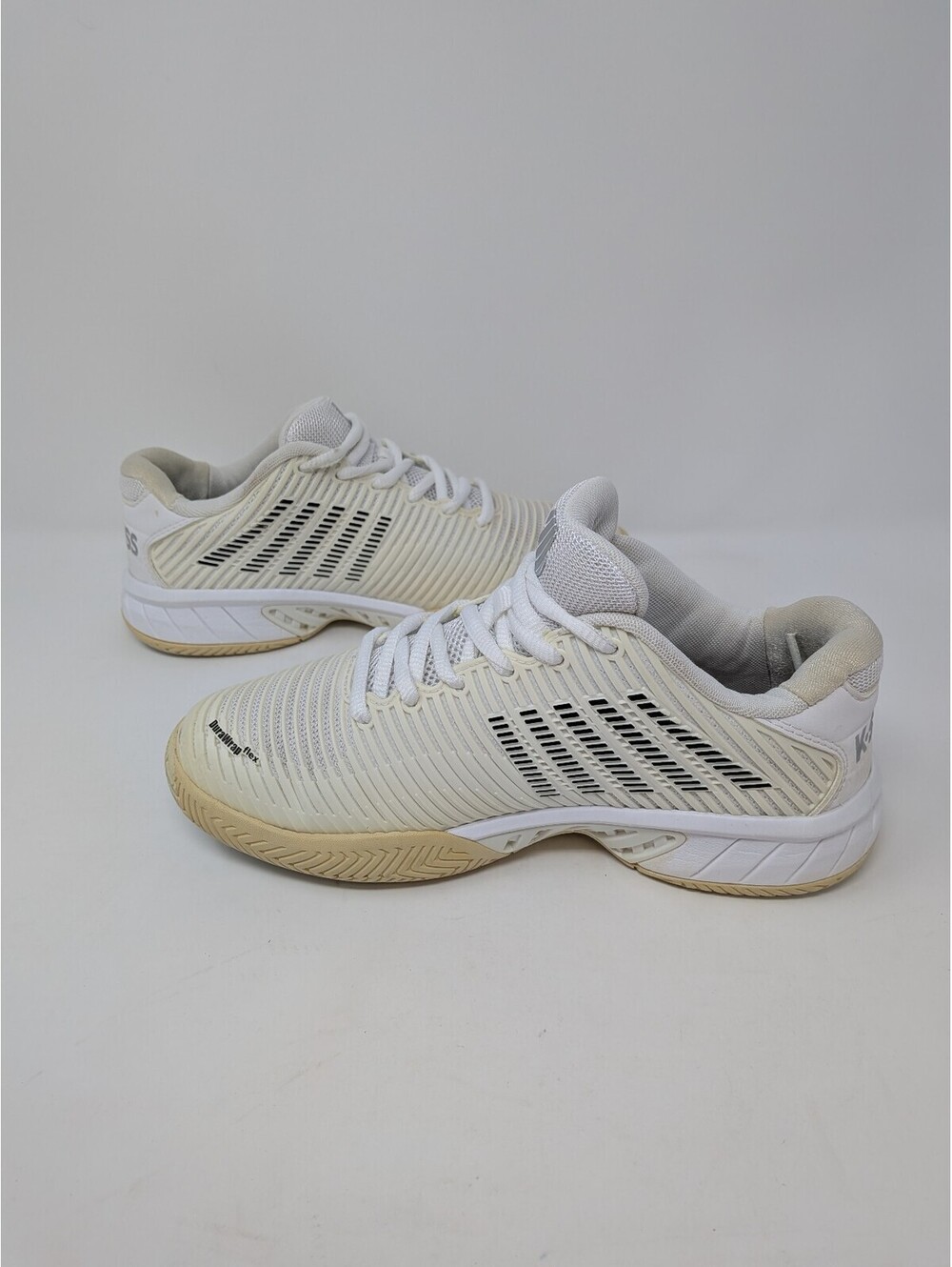 K-Swiss Hypercourt Express 2 Women’s Size 6.5 White Black Tennis Shoes